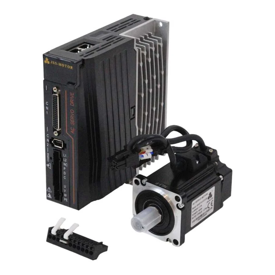 Servo motor and drive set for CNC motion engineering